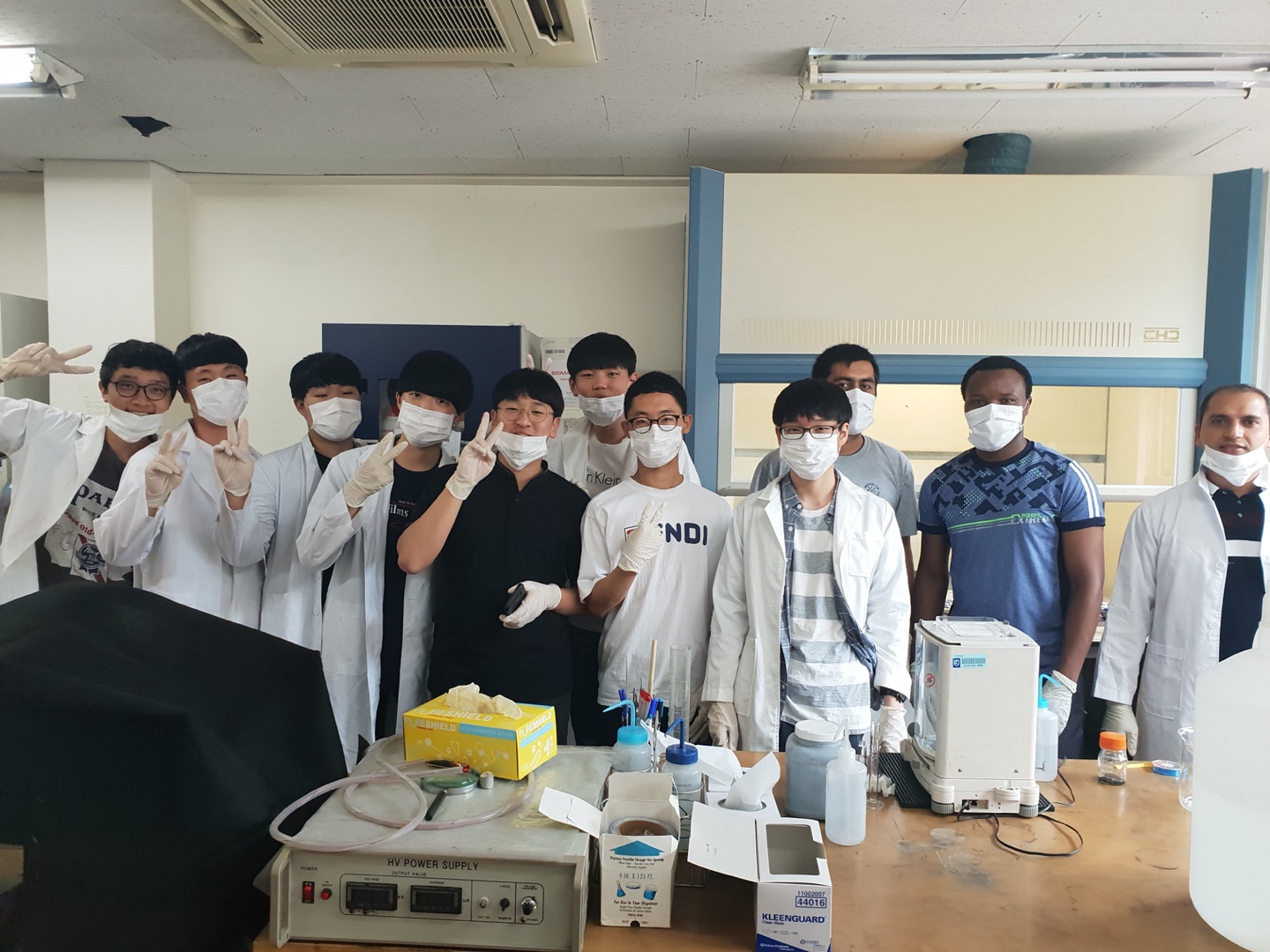 DU 캠퍼스 체험 무학고 3학년 과학동아리
